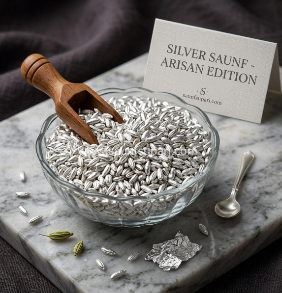 SILVER SAUNF